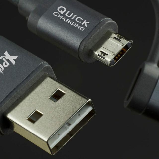 XPower 2 in 1 Type-C + Micro USB Aluminum Alloy Nylon Cable