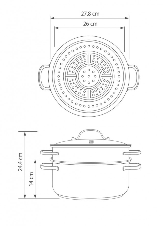 Xiaomi YiWuYiShi Stainless Steel Steam Pot